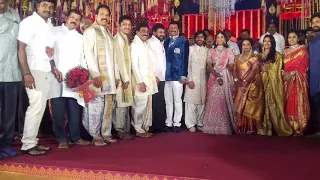 Chiranjeevi At Lagadapati Rajagopal son Marriage