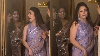 When Kajol Meet Madhuri Dixit At Manish Malhotra Diwalo Party In Maumbai