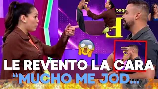 JAZMIN PINEDO LE DA FUERTE CACH3TADA EN VIVO A SU REPORTERO - ¿PORQUE? Escandalo¡ #viral #peru