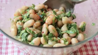 Cold White Bean Herb Salad Recipe - Fast & Easy Summer Bean Salad