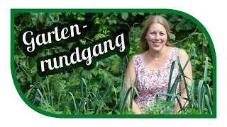 Gemüseanbau im Juli | Aussaat für die Selbstversorgung im Herbst | Gartenrundgang Teil 2