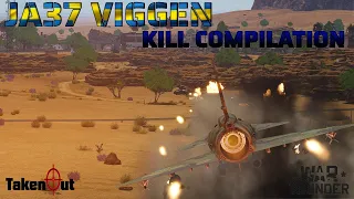 JA37 VIGGEN Kill Compilation | War Thunder Music Video