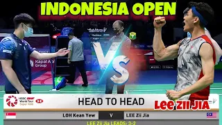 Indonesia Open | Lee zii Jia (MAS) vs Loh Kean Yew (SGP) - Replay