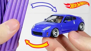Turning Plasticine Into Car, Nissan 350z, 50 Hours Run 16 Minutes