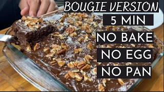 5 MINUTE CHOCOLATE CAKE | NO OVEN | NO PAN | NO EGGS