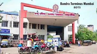Bandra terminus railway station (BDTS), mumbai.