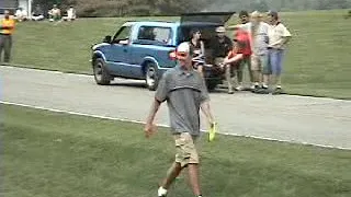 2003 Ohio River Open disc golf tournment Forked Run State Park FInal 9 Hole 1