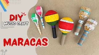 How To Make Maracas - 3 EASY DIY Musical Instruments Craft Ideas