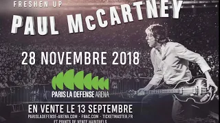 Paul McCartney - Live in Paris - 28/11/2018 (audio of full concert)