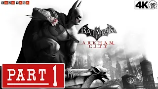 BATMAN ARKHAM CITY TÜRKÇE!.. OYUNU BİTİRİYORUZ PART 1 | No Comment | Full Game Walkthrough (4K)