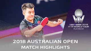 Liu Dingshuo vs Yu Ziyang | 2018 Australian Open Highlights (1/4)