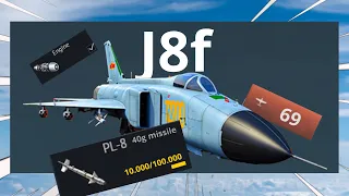 MY CRAZY J8F STOCK GRIND EXPERIENCE | War thunder