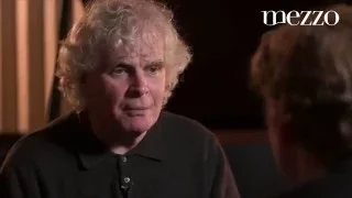 Sir Simon Rattle about Boulez