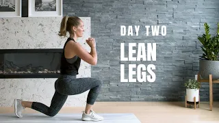 Day 2 Home Workout Challenge // Leg Workout (No Equipment)