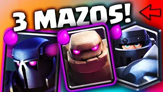 **TOP 3 MEJORES MAZOS PARA SUBIR COPAS!!** Pro Decks Clash Royale - YoSoyRick