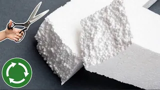 Don't Throw Styrofoam Foam! Look What I Did!