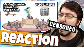 PERSONALLY ATTACKED BY REALITY, Crap Guide to D&D: Alignment, and Character Sheet, #Reaction
