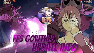 FES GOWTHER UPDATE INFO! GRAND CROSS SAVED? DEV + PATCH NOTES! | Seven Deadly Sins: Grand Cross