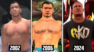 Randy Orton Evolution in WWE Games !!! (WWE SmackDown! Shut Your Mouth - WWE 2K24)