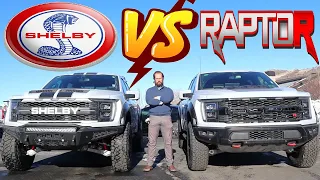 New Ford Raptor R vs Shelby Raptor: Which $150,000 Raptor Is Best?