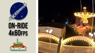 Katapulten | On-Ride POV West Side - Night - 4k60fps | S&S Combo Tower | Gröna Lund