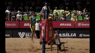 Tight set, no block | Beach volleyball rules