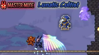 Terraria Master mode - No Damage: Lunatic Cultist [Summoner]