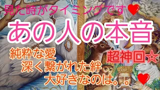 【あの人の本音】💗超神回です！！本当は伝えたい。。あなたへの特別な想い。。真剣にお伝えします💗💗＃タロット占い＃恋愛占い＃マリンタロット