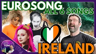 🇮🇪 Eurosong ALL 6 songs REACTION & ANALYSIS | Ireland | Eurovision 2024