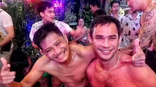 Songkran 2023 at Boy's Town / Silom soi 4, Bangkok, Thailand