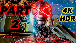 Spider-Man: Miles Morales Part 2 - 4K 60FPS HDR Raytracing - New Game + (PlayStation 5)