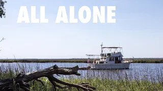 Remote Anchorage in Plum Orchard on Cumberland Island ( least visited area ) Great Loop Day 26