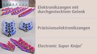 KNIPEX Werkstatt-TV: Das Elektronikzangen-Sortiment