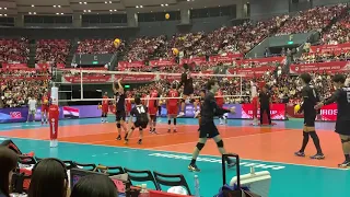 Japan NT warm up - Volleyball World Cup Hiroshima 2019