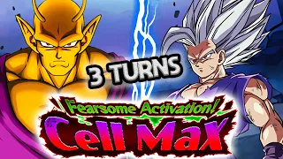 BEATING CELL MAX IN 3 TURNS WITH FULL SUPER HEROES TEAM (NO ITEMS)