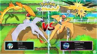 We Catch Wild Pokemon From Pokemon Lets Go Pikachu Randomizer And Then We Battle..