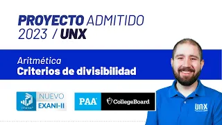 Criterios de divisibilidad - Aritmética - Examen de admisión 2023