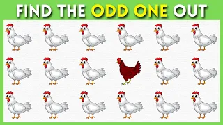 🧩 Boost Your Brainpower with the Emoji Odd One Out Challenge! 🧠🔍 Can You Spot It? #124