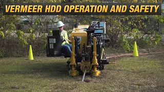 Vermeer horizontal directional drill operation and safety