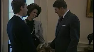 President Reagan's Photo Opportunities on January 13-14, 1986