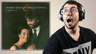 Italian Reacts To Andrea Bocelli, Dulce Pontes - O Mare E Tu