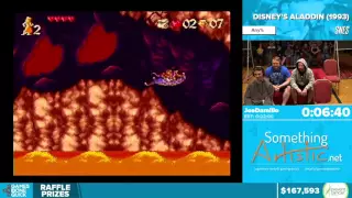 Disney's Aladdin by JoeDamillio in 17:39 - Awesome Games Done Quick 2016 - Part 24