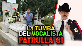 La tumba del vocalista de Patrulla 81 (jose Angel Medina)🙏