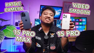 iPhone 15 Pro vs iPhone 15 Pro Max Mana Lebih Worth It di Beli ???