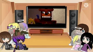 Fnaf 1 parents, missing children, and William afton react to ??? Read desc