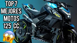 TOP 7 MEJORES MOTOS 125 cc DEL 2024 🤯 La ultima es LA MEJOR!