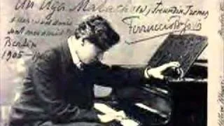 Ferruccio Busoni plays Liszt Fantasie on Themes from Bellini's Opera "Norma"