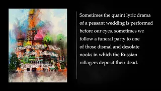(1/2) Russian Fairy Tales. by W. R. S. RALSTON. Audiobook, full length