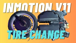 InMotion V11 Tire Change