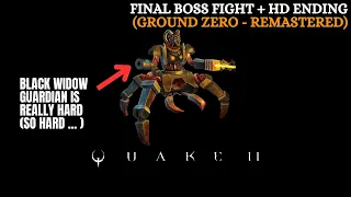 THIS FINAL BOSS BECOME DANGEROUS IN NIGHTMARE MODE! | Quake II Ground Zero Remastered 2023